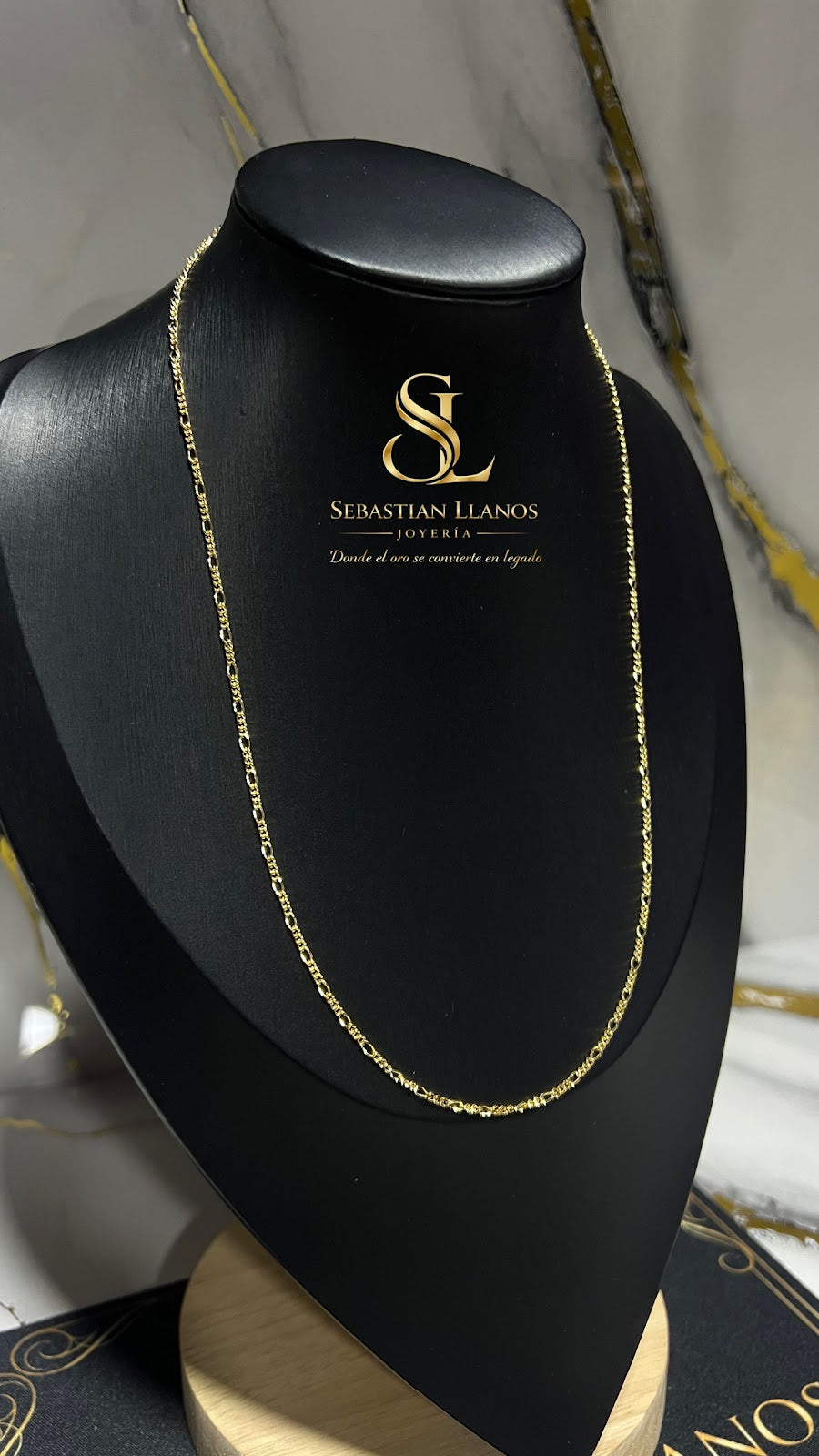 Cadena Cartier 3*1 50cm