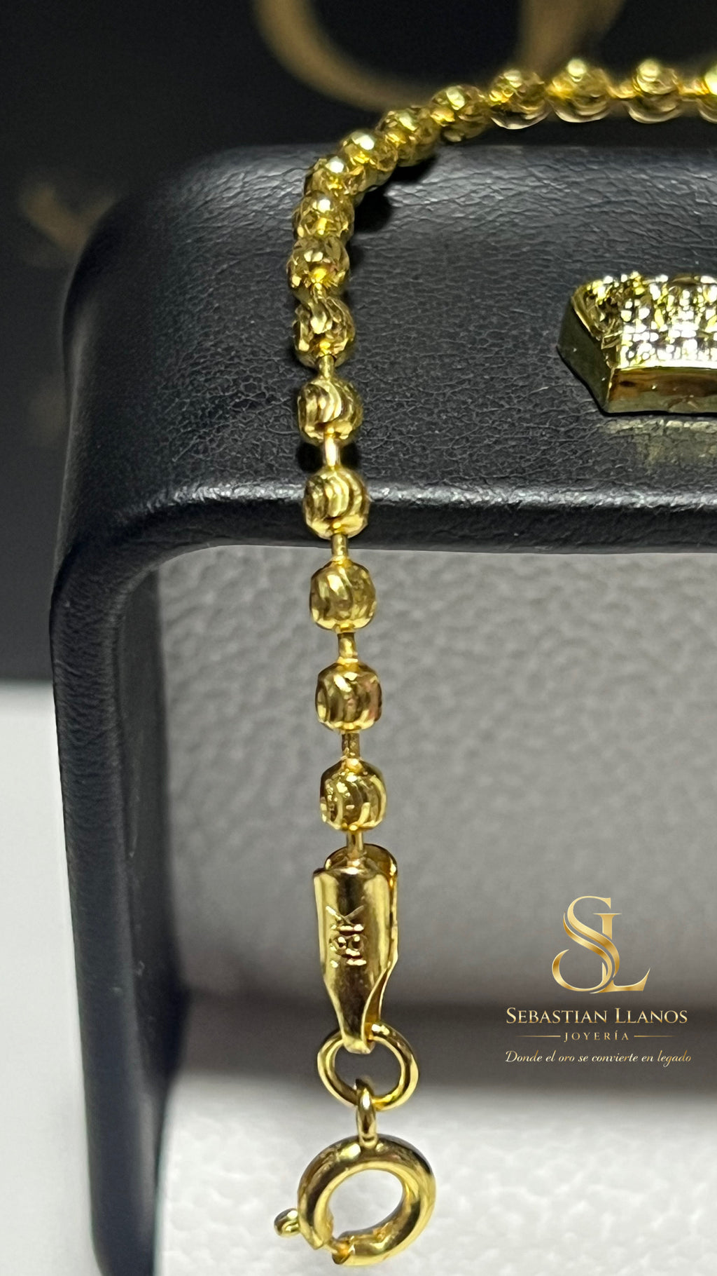 Pulsera Militar diamantado facetado