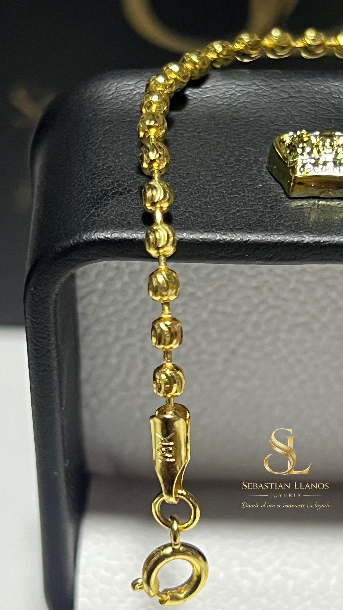 Pulsera Militar diamantado facetado