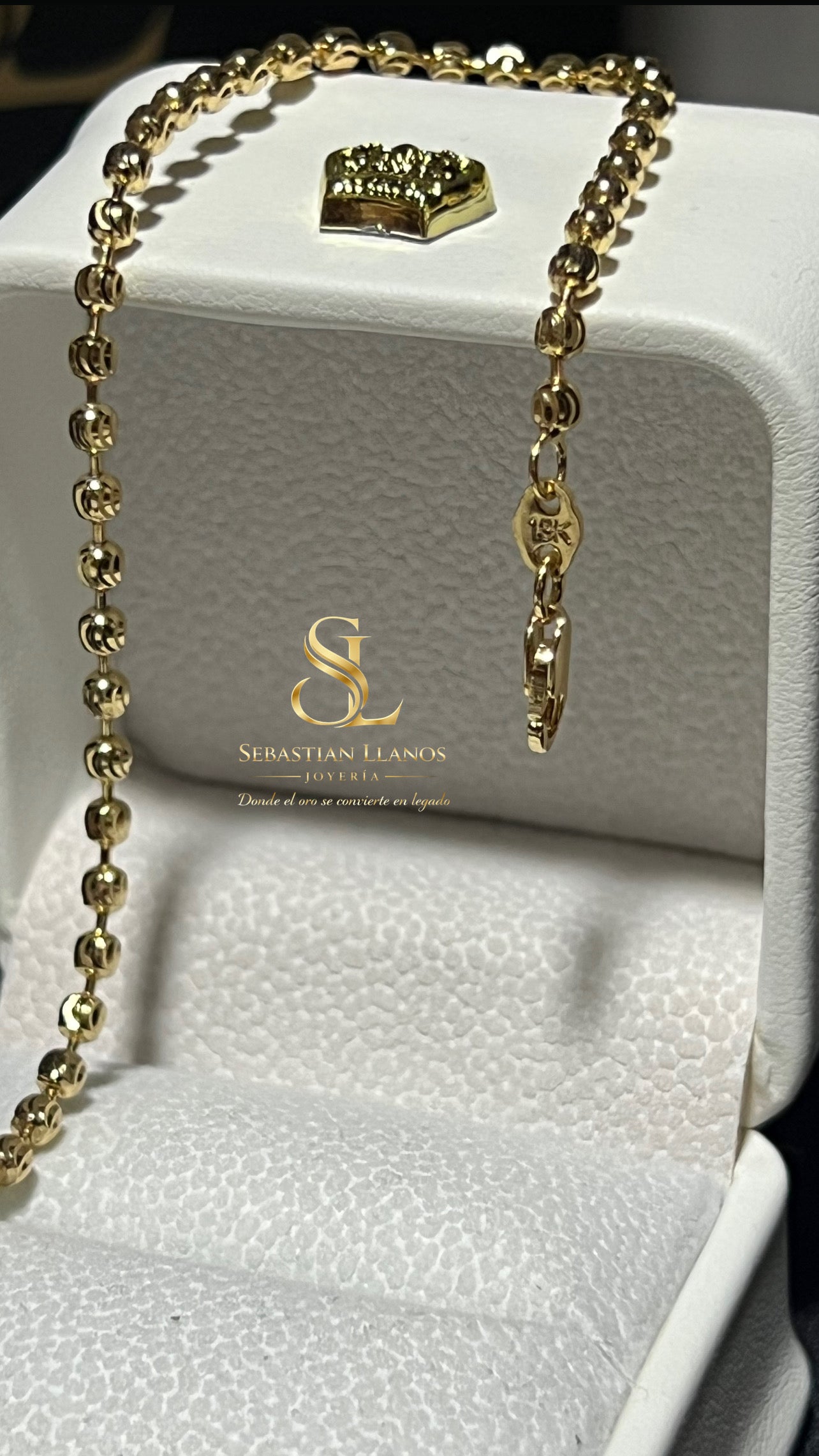 Pulsera Militar diamantada 18 CM