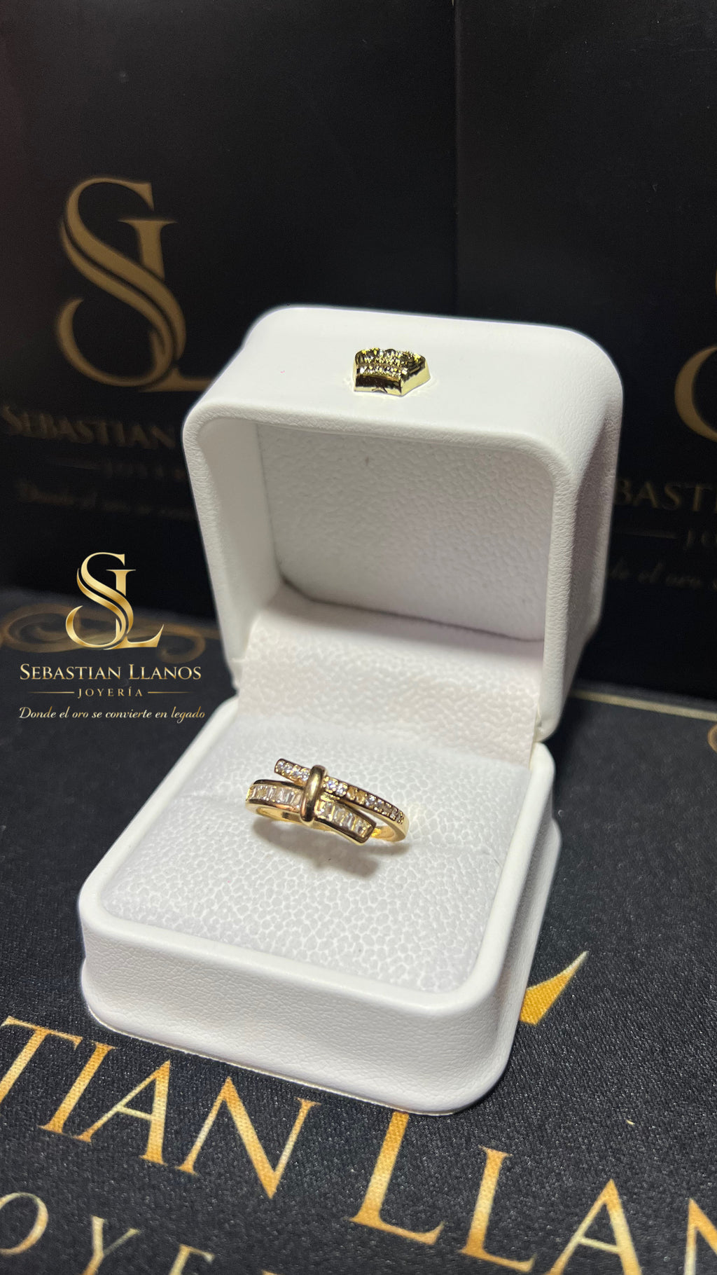 Anillos Lazo Baguette