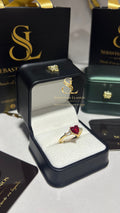 Anillo Corazón tallado